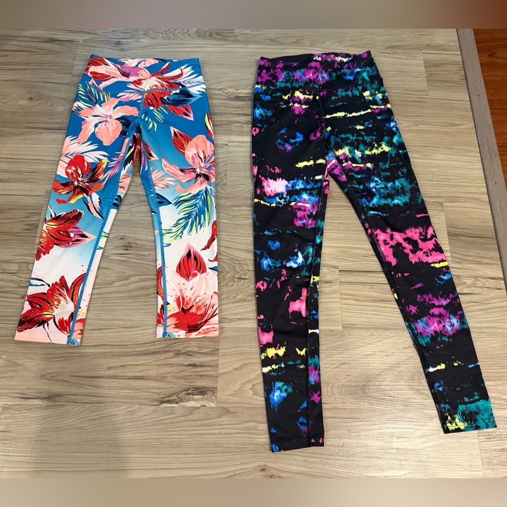 Fila Capris XS and Athletic Leggings S